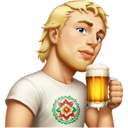 Cerveza Drinker sticker