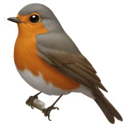 Robin sticker
