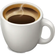 Coffee sticker