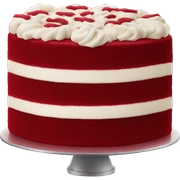 red velvet cake sticker