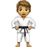 Karate sticker
