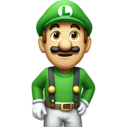 Luigi sticker
