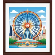 Chicago world’s fair sticker