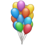 Balloons sticker