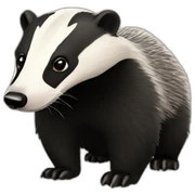 badger sticker