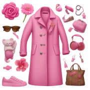 pink sticker