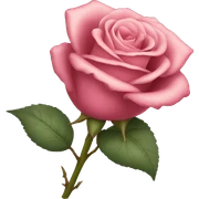 Rose sticker