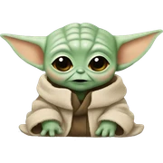 Baby baby yoda sticker