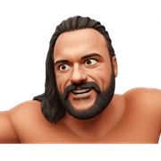 realistic portrait of bearded boy sticker