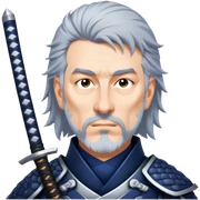 Warrior Samurai sticker