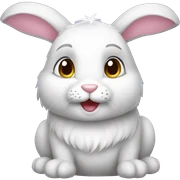 Bunny sticker