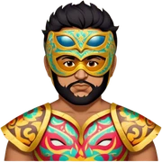 Luchador sticker
