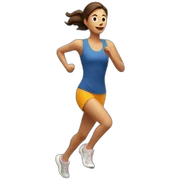 running woman sticker