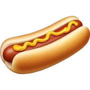 hot dog sticker