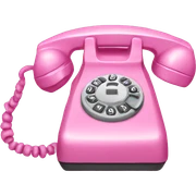 Pink phone sticker