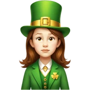 Celebratory Leprechaun sticker