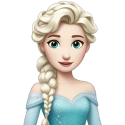 elsa sister sticker