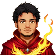 Pyromancer sticker