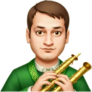 Irish Musician sticker