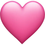 Pink heart sticker
