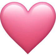 Pink heart sticker
