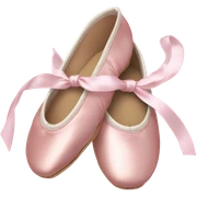 Ballet shoes sticker