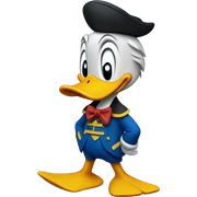 Donald duck sticker