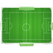 soccer pitch sticker
