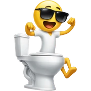 Skibidi toilet  sticker