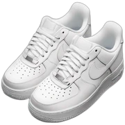 All white Nike Air Force 1 sneakers sticker