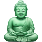 jade Buddah  sticker