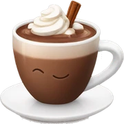 Hot chocolate sticker
