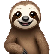Sloth sticker