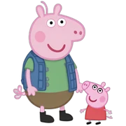 Peppa pig sticker
