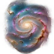 Galaxy sticker