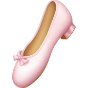 ballerina shoe sticker