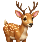 cute deer sticker