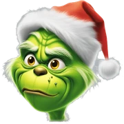 The grinch sticker