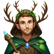 Forest Wizard sticker