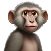 baboon sticker