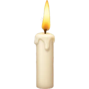 candle  sticker