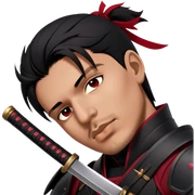 Shadow Samurai sticker