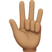 3 fingers sticker