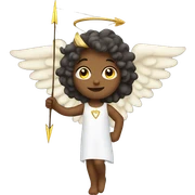 Angel with arrow sticker