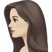 Lana del Rey side profile sad  sticker