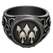 gothic ring sticker