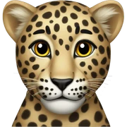 Leopard sticker