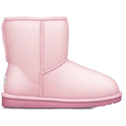 light pink uggs sticker