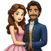 Bella y bestia sticker