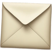 A paper letter  sticker